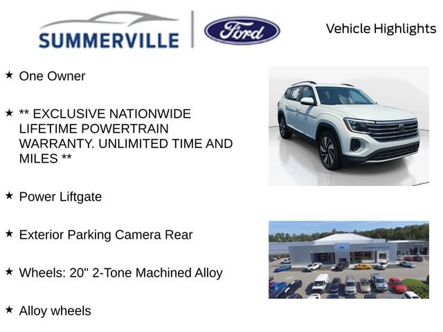 Used 2024 Volkswagen Atlas SE FWD video 2