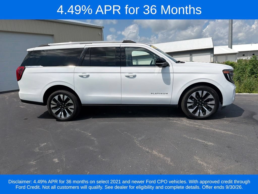 Certified 2025 Ford Expedition Max Platinum w/ Driver's Package AWD/4WD image 3