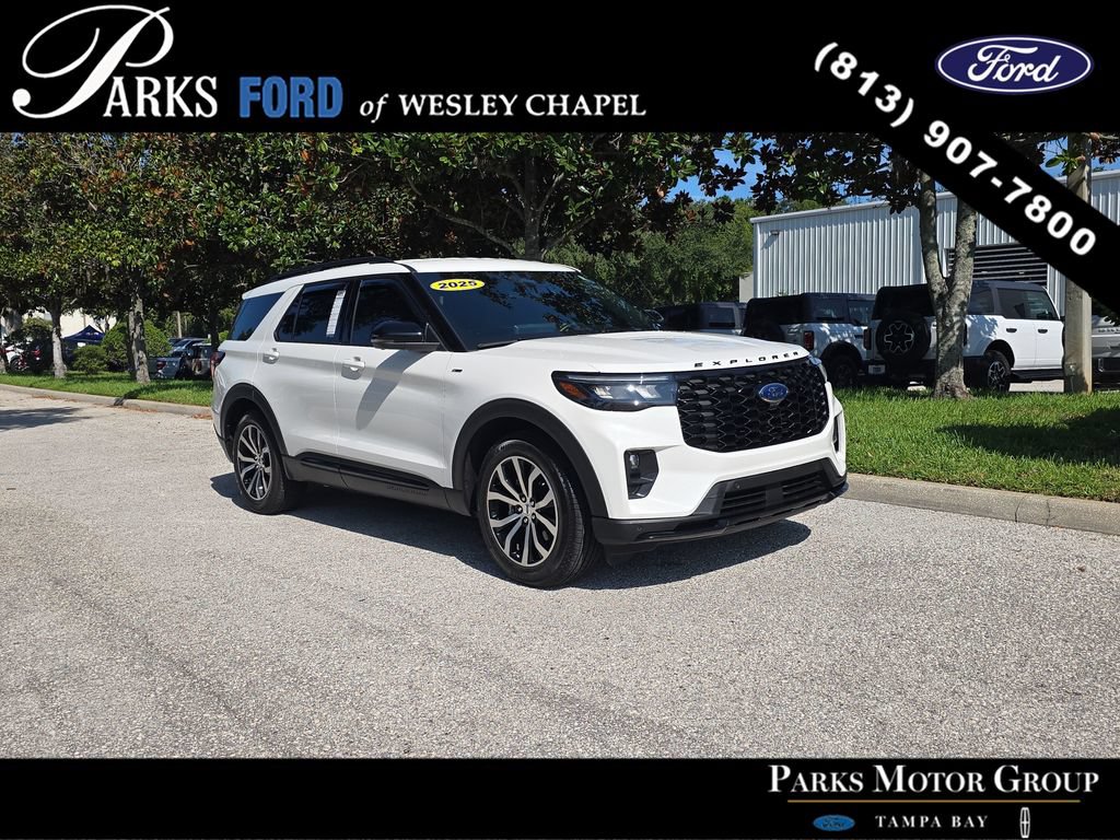 Certified 2025 Ford Explorer ST-Line w/ Premium Package