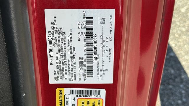 Certified 2023 Ford Mustang Premium w/ 2.3L High Performance Package image 30