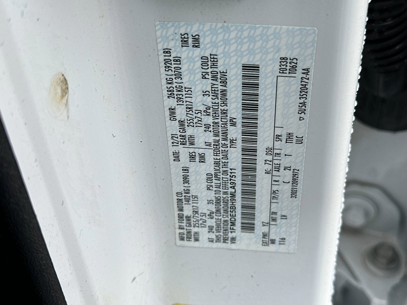 Certified 2021 Ford Bronco Big Bend image 30