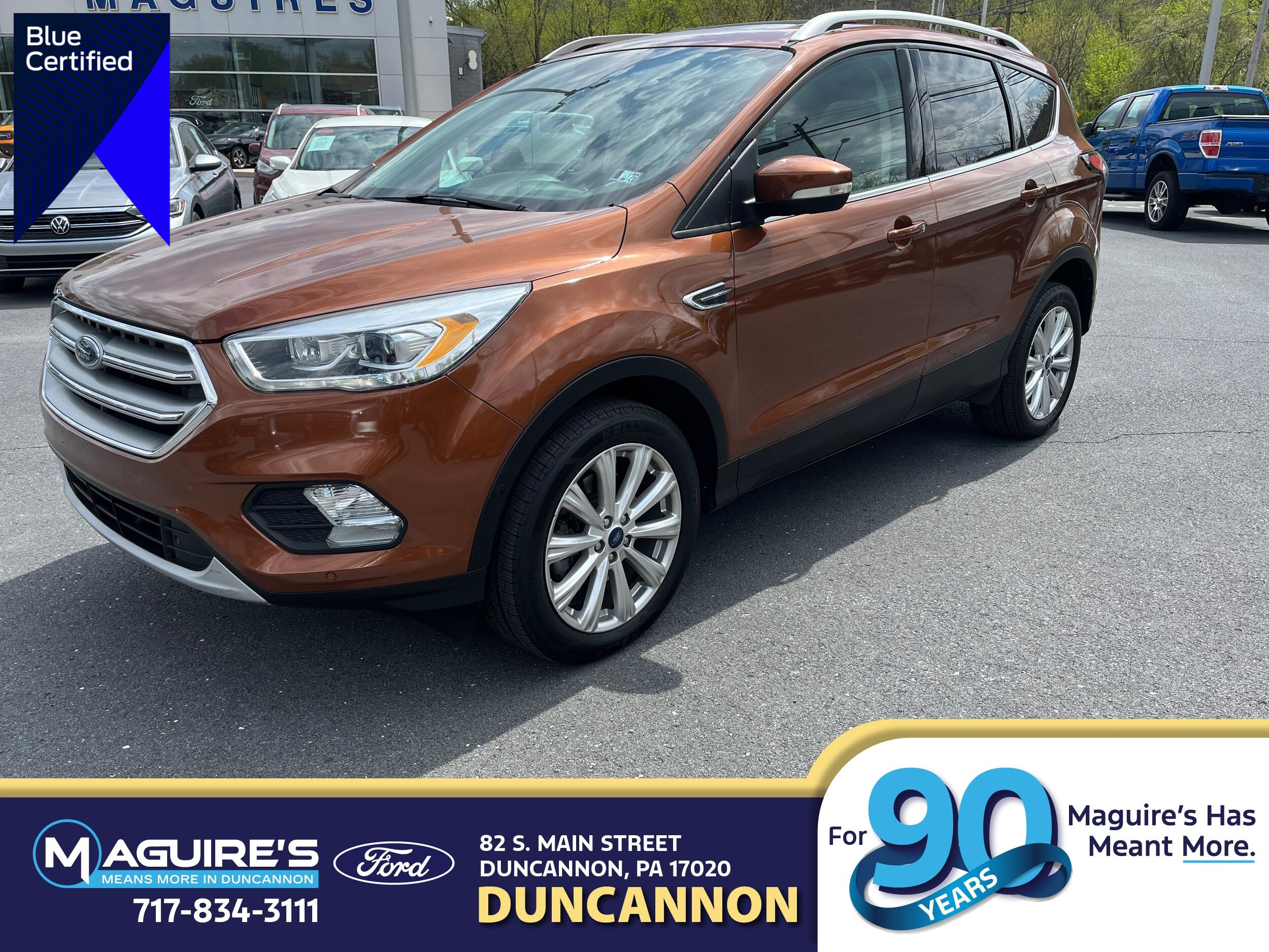 Certified 2017 Ford Escape Titanium w/ Equipment Group 301A AWD/4WD image 1