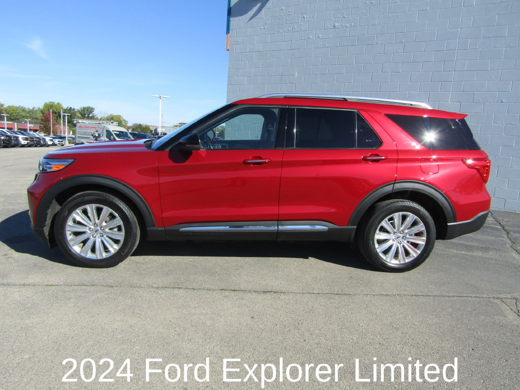Certified 2024 Ford Explorer Limited w/ Equipment Group 301A AWD/4WD image 2