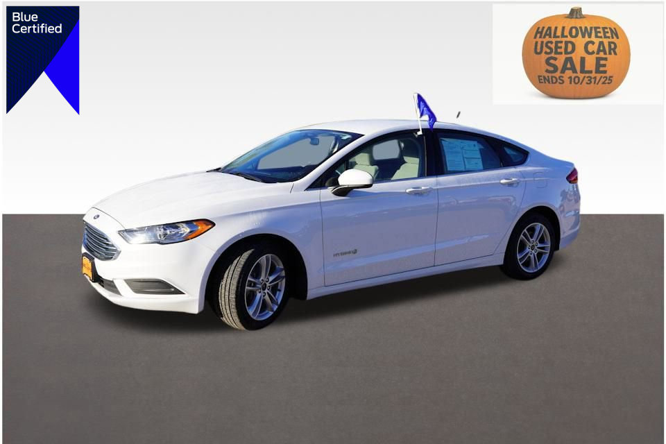 Certified 2018 Ford Fusion S
