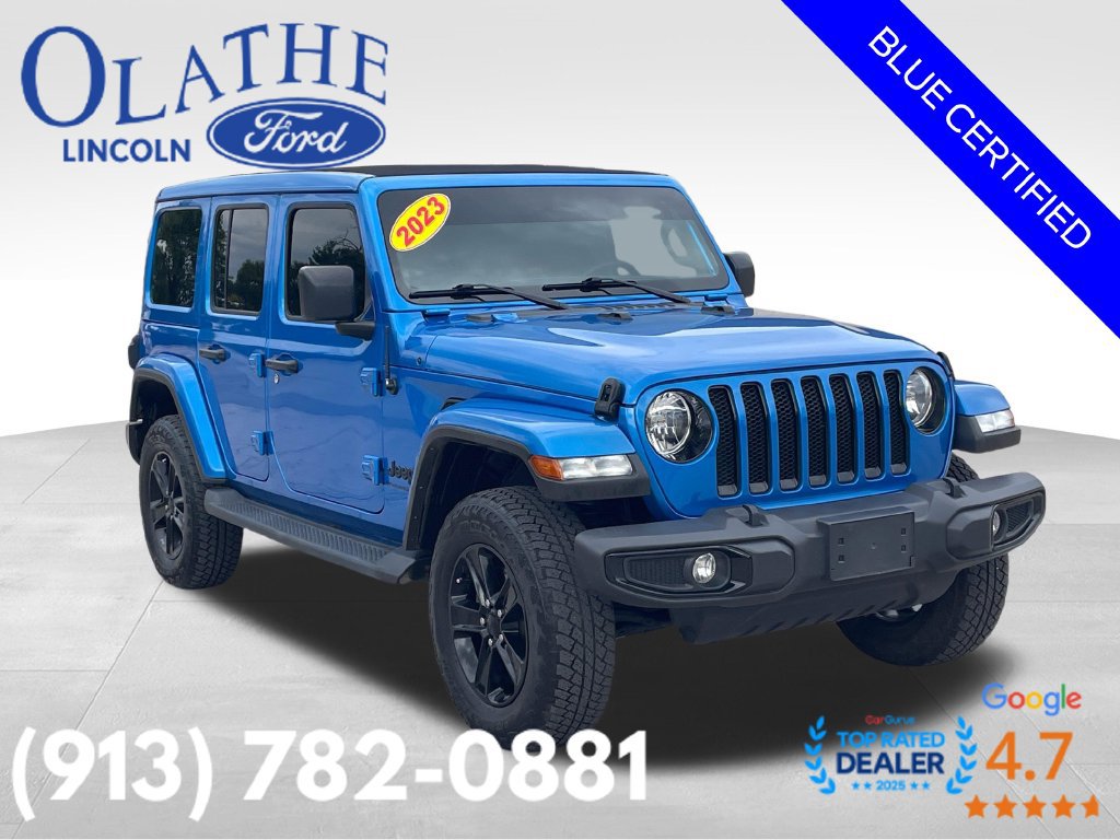 Used 2023 Jeep Wrangler Unlimited Sahara AWD/4WD image 8