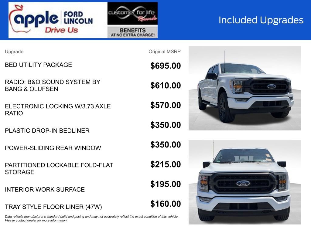 Certified 2023 Ford F150 XLT w/ Equipment Group 302A High AWD/4WD image 5