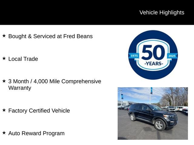 Certified 2022 Ford Explorer XLT w/ Equipment Group 202A AWD/4WD image 5