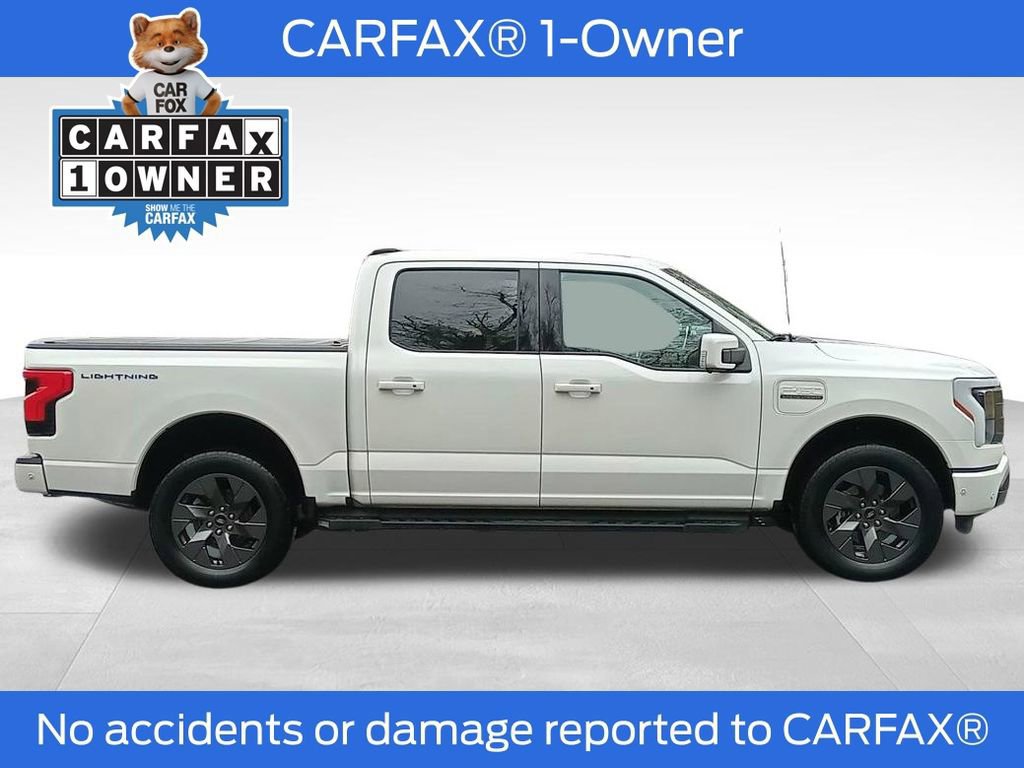 Certified 2023 Ford F150 Lightning Lariat w/ Equipment Group 511A High image 2