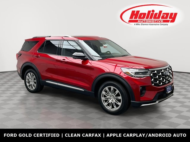 Certified 2025 Ford Explorer Platinum