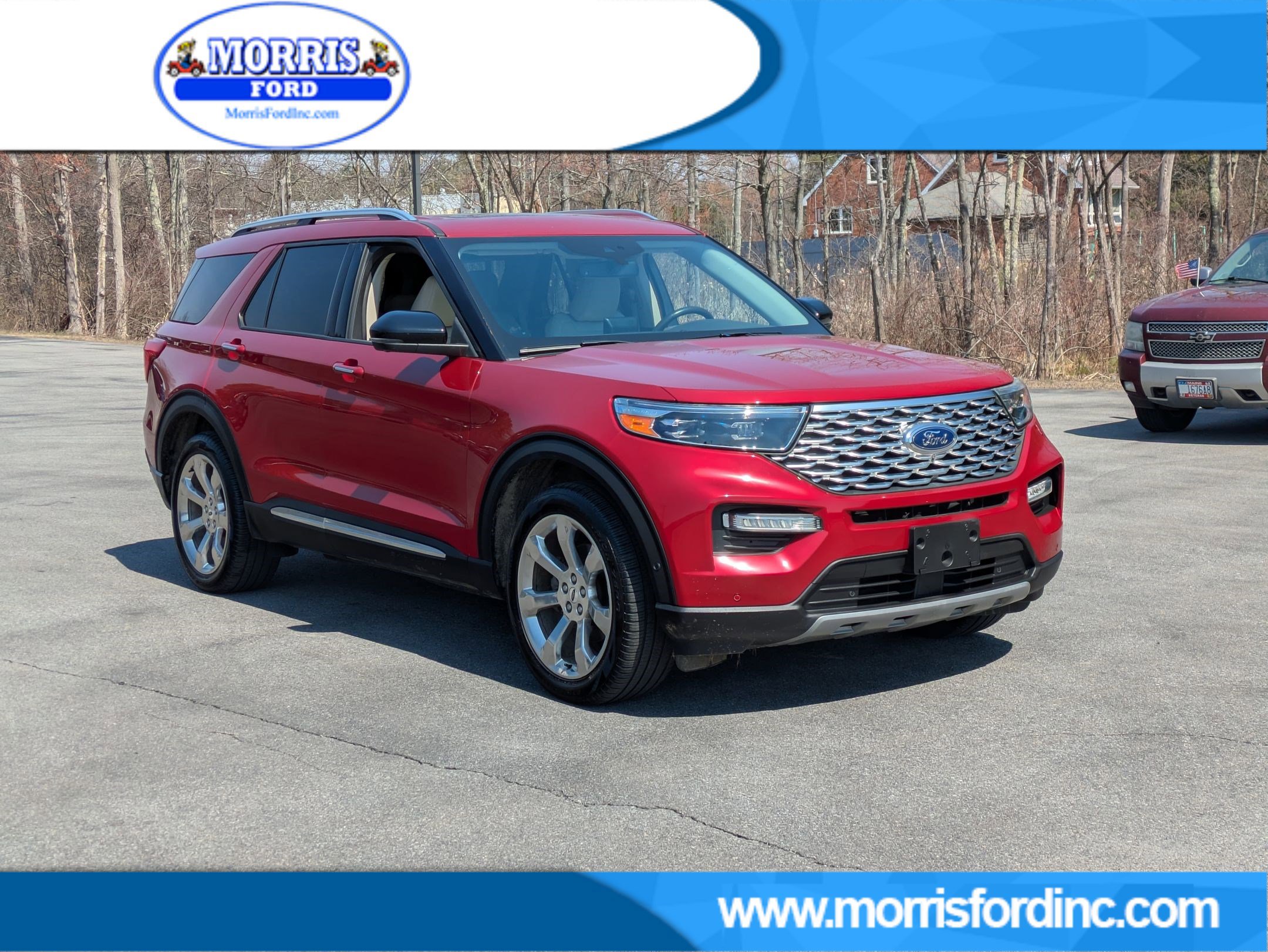 Certified 2020 Ford Explorer Platinum w/ Premium Technology Package