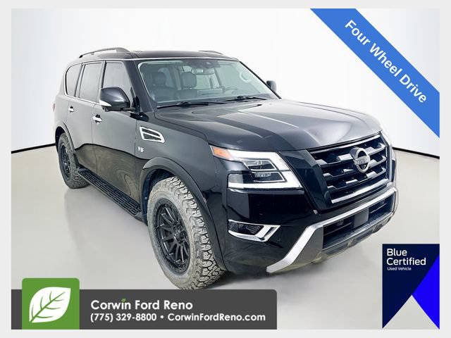 Used 2022 Nissan Armada SL w/ Captain's Chairs Package