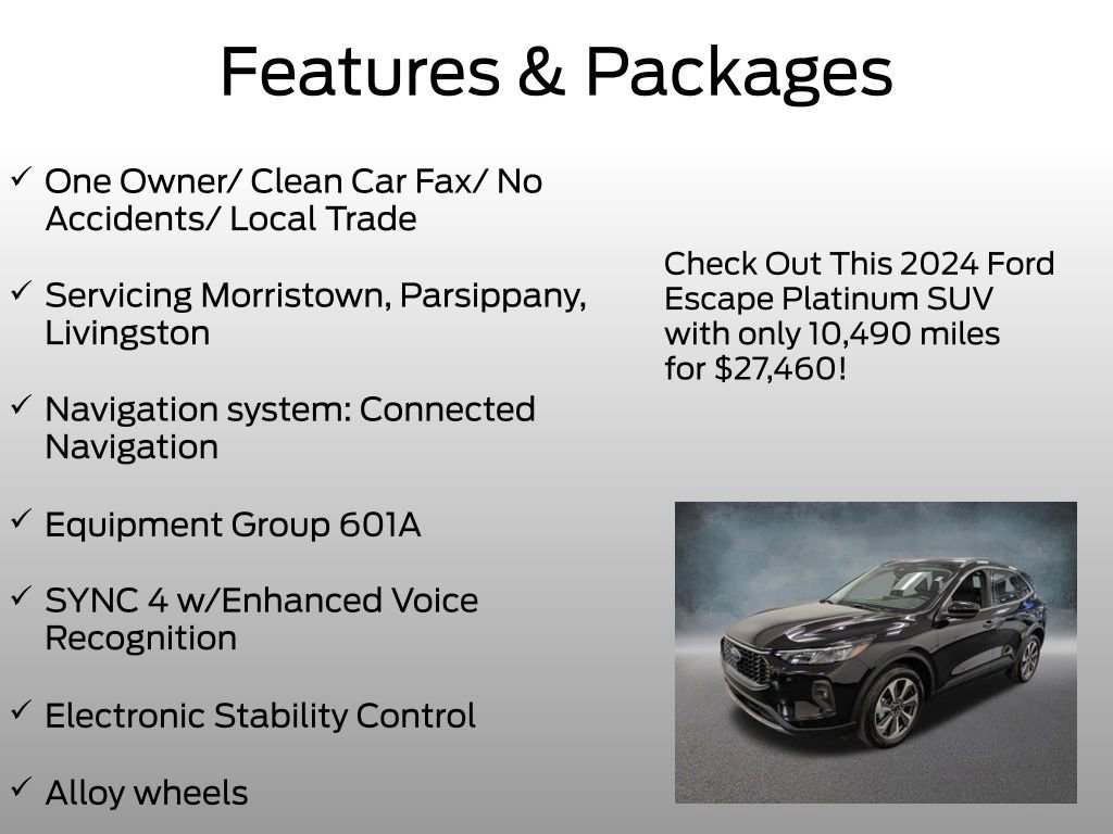 Certified 2024 Ford Escape Platinum image 7