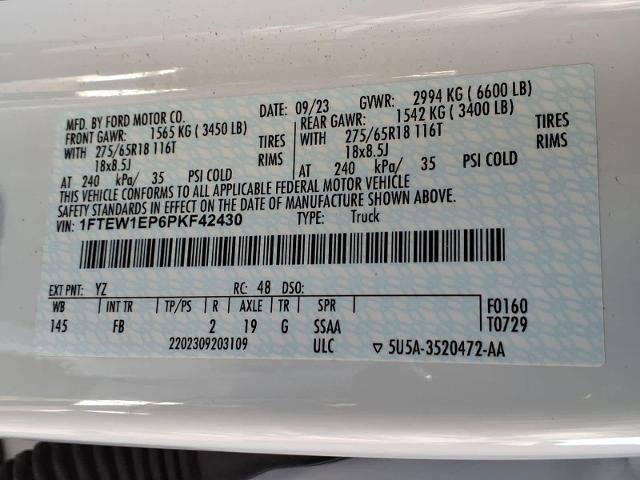 Certified 2023 Ford F150 XLT w/ Equipment Group 302A High image 25