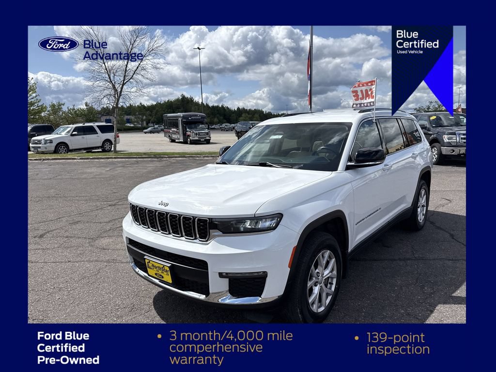 Used 2021 Jeep Grand Cherokee L Limited AWD/4WD image 3