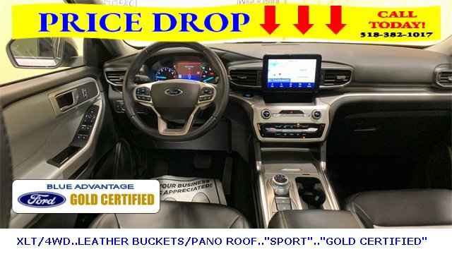 Certified 2022 Ford Explorer XLT w/ Equipment Group 202A image 28