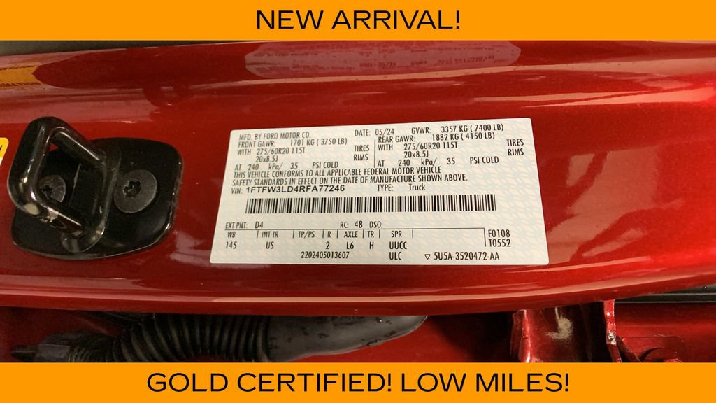 Certified 2024 Ford F150 XLT w/ Equipment Group 302A MID AWD/4WD image 48