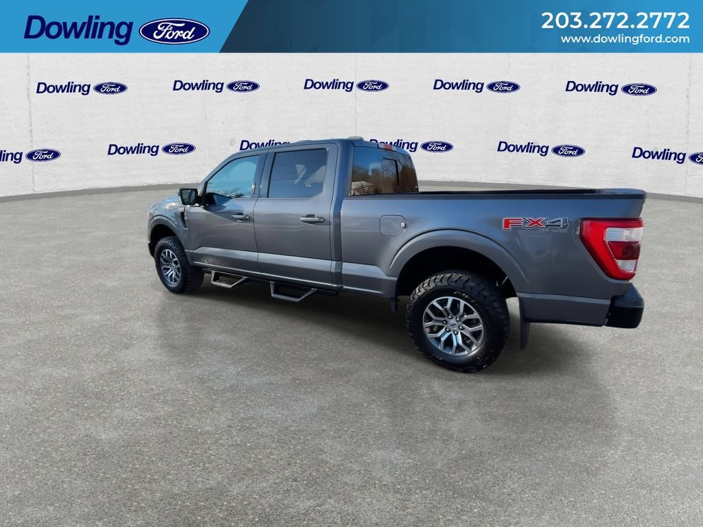 Certified 2021 Ford F150 Lariat w/ FX4 Off-Road Package AWD/4WD image 9
