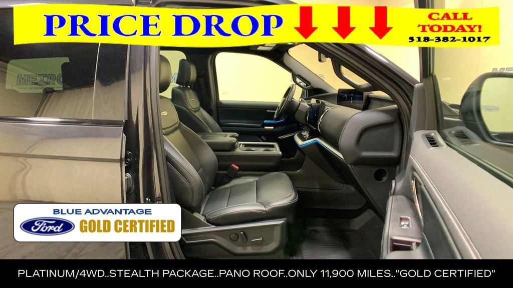 Certified 2025 Ford Expedition Platinum w/ Stealth Appearance Package AWD/4WD image 11