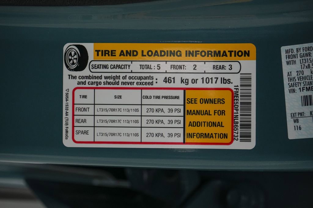 Certified 2022 Ford Bronco Badlands AWD/4WD image 23