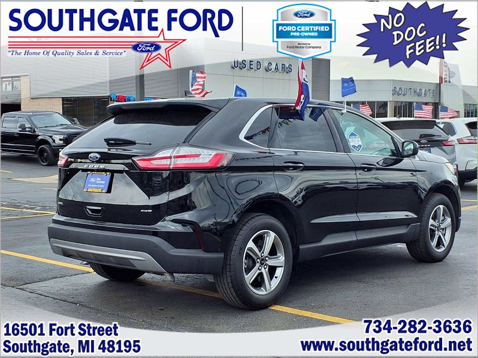 Certified 2024 Ford Edge SEL w/ Convenience Package AWD/4WD image 2