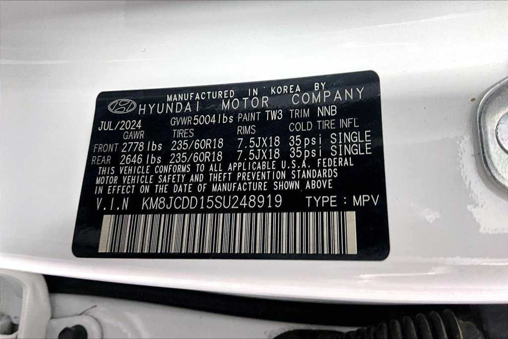 Used 2025 Hyundai Tucson SEL AWD/4WD image 32