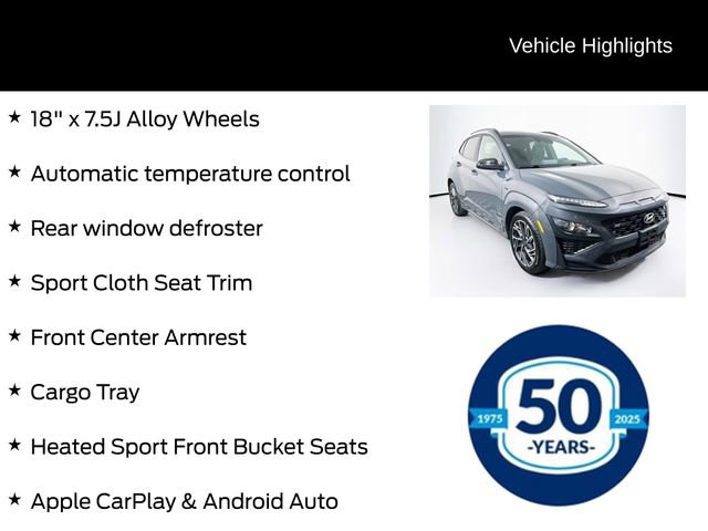 Used 2023 Hyundai Kona N Line w/ Cargo Package image 11