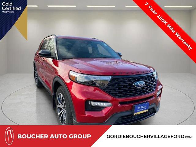 Certified 2022 Ford Explorer ST-Line w/ Class IV Trailer Tow Package