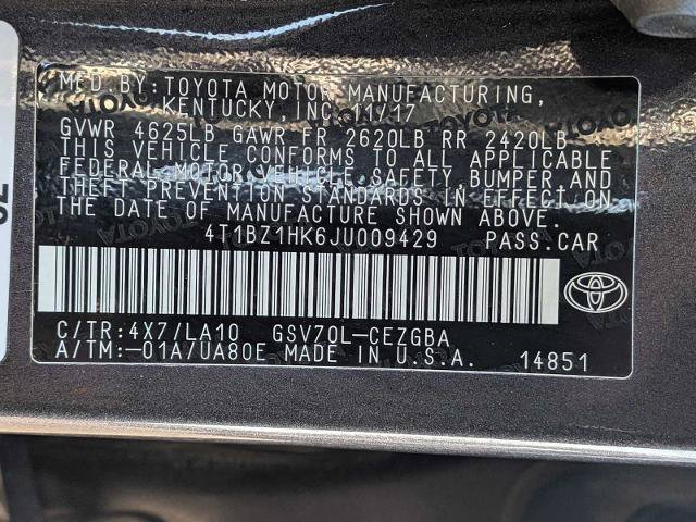 Used 2018 Toyota Camry XLE FWD image 29