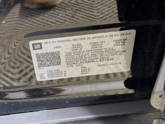 Used 2020 Chevrolet Trax LS w/ Tint and Cruise Package FWD image 34