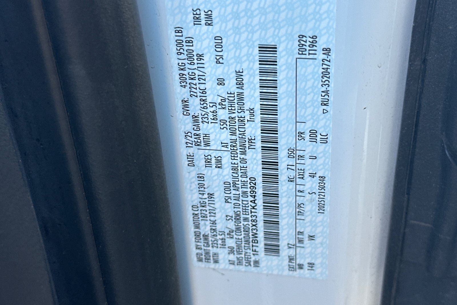Certified 2026 Ford Transit 350 148 High Roof Extended RWD image 28