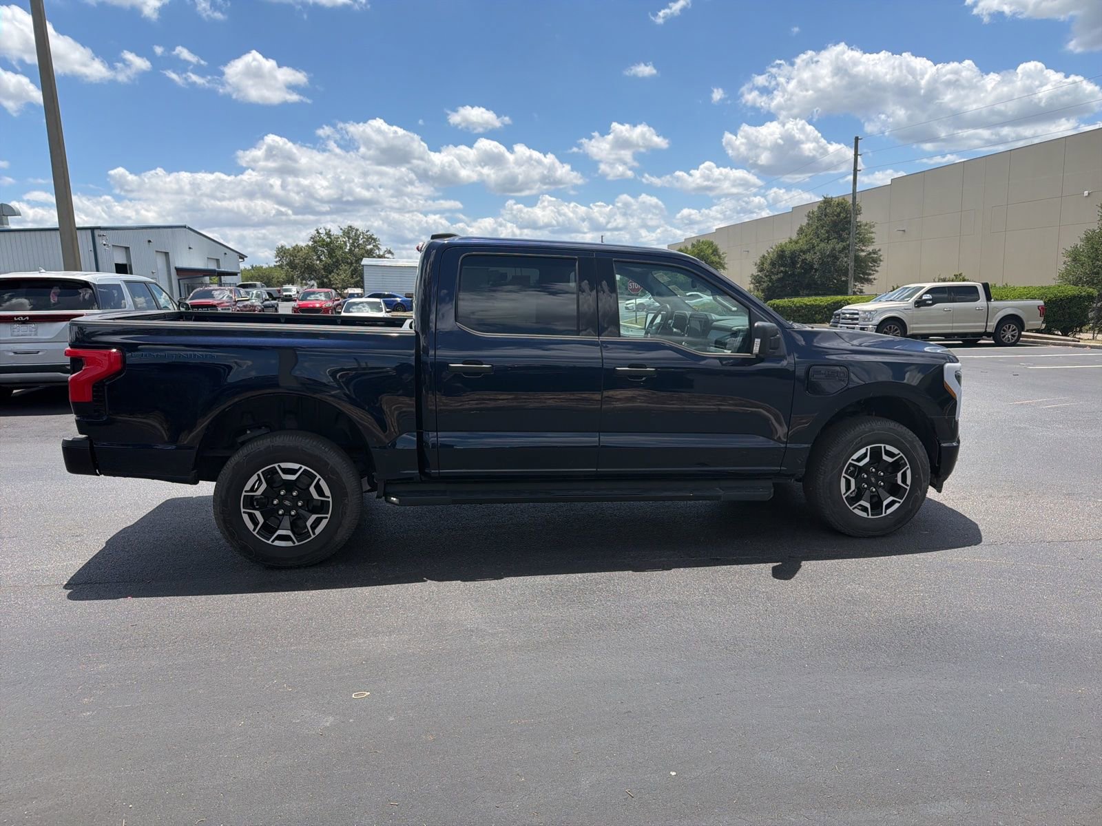 Certified 2023 Ford F150 Lightning XLT w/ Tow Technology Package AWD/4WD image 3