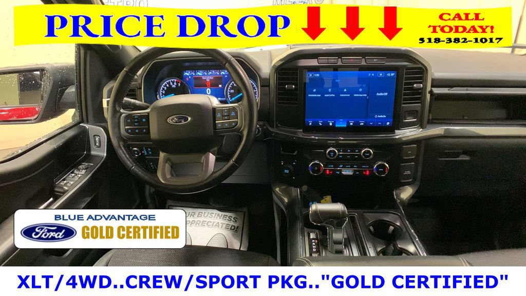 Certified 2022 Ford F150 XLT w/ Equipment Group 302A High image 29