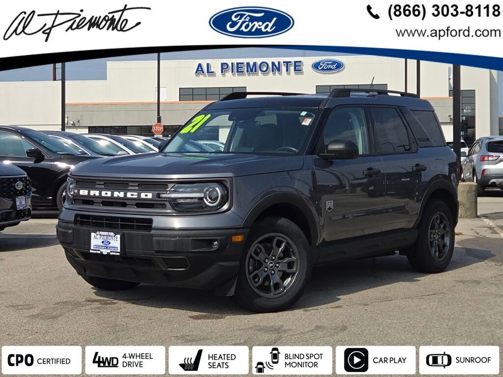 Certified 2021 Ford Bronco Sport Big Bend w/ Big Bend Package