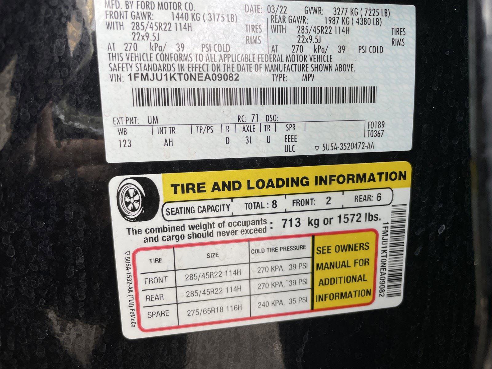 Certified 2022 Ford Expedition Limited image 11