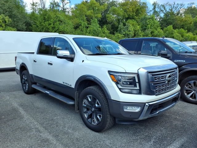 Used 2021 Nissan Titan Platinum Reserve w/ Moonroof Package AWD/4WD image 4
