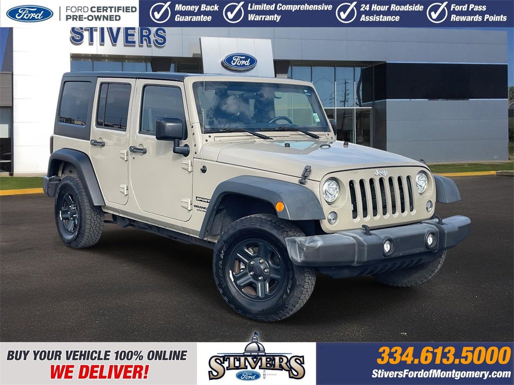 Used 2017 Jeep Wrangler Unlimited Sport w/ Connectivity Group