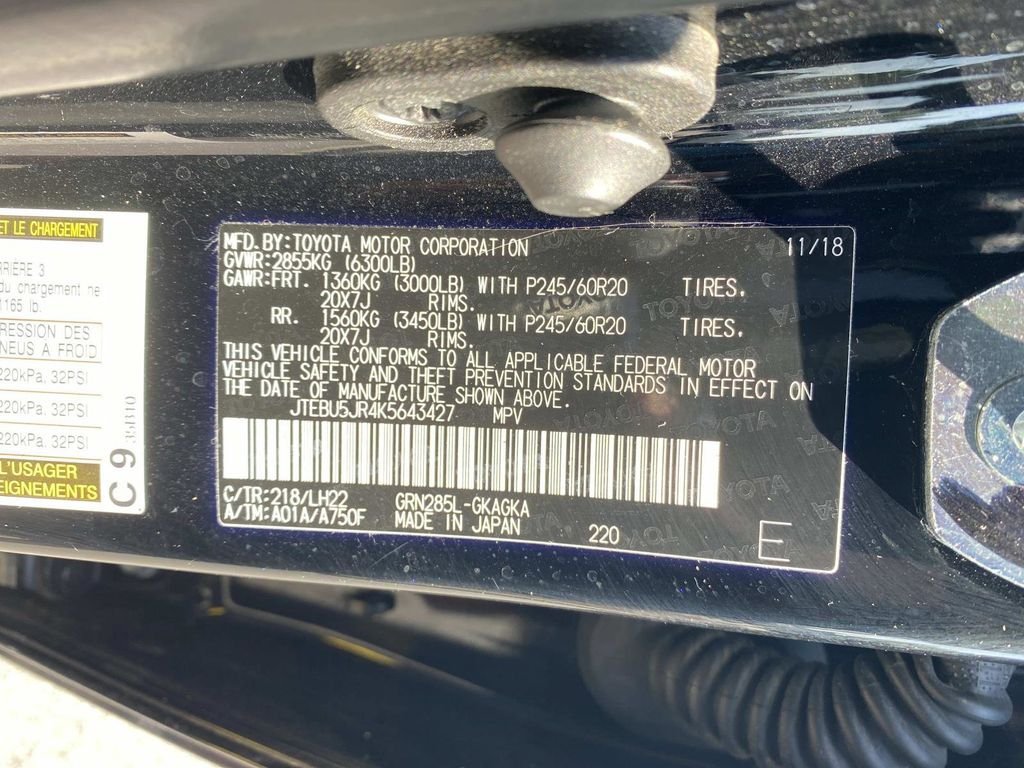 Used 2019 Toyota 4Runner Limited AWD/4WD image 21