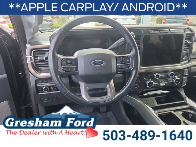 Certified 2024 Ford F350 Lariat w/ Black Appearance Package image 11