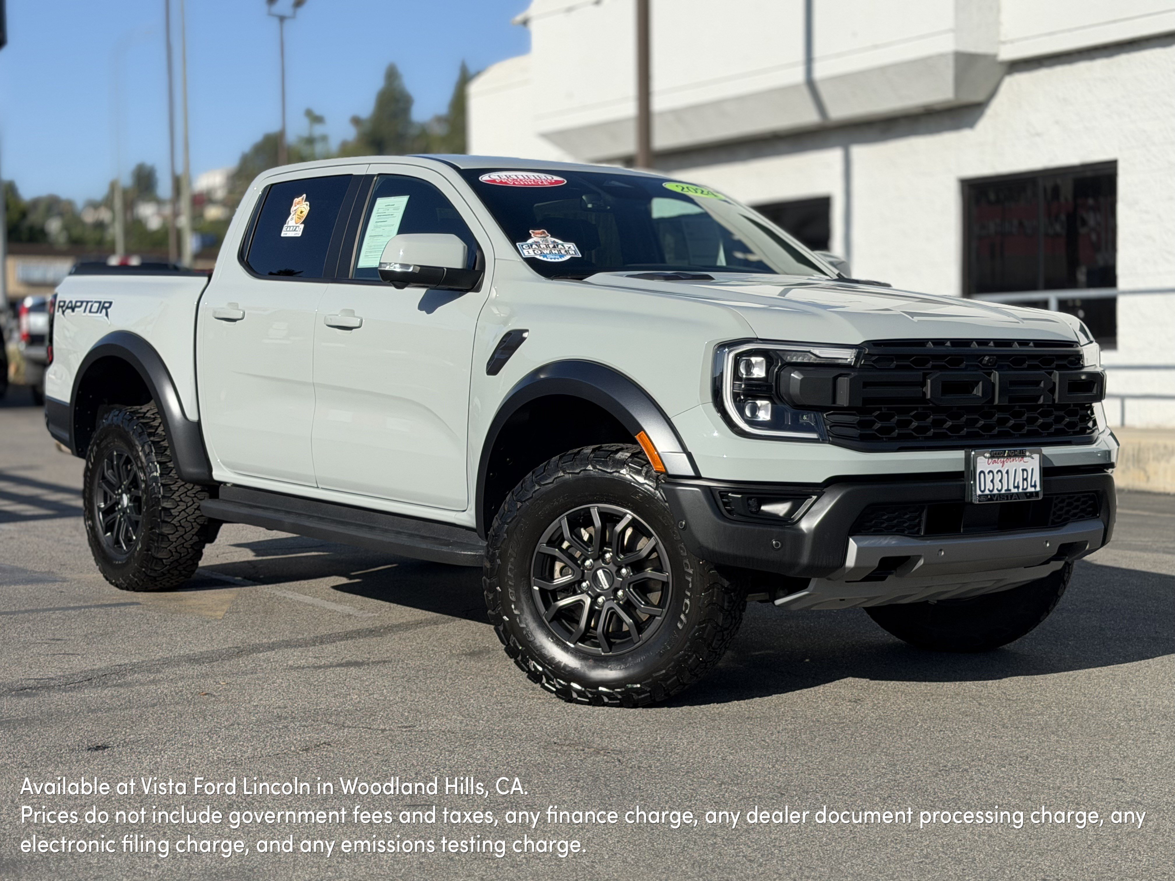 Certified 2024 Ford Ranger Raptor AWD/4WD image 1