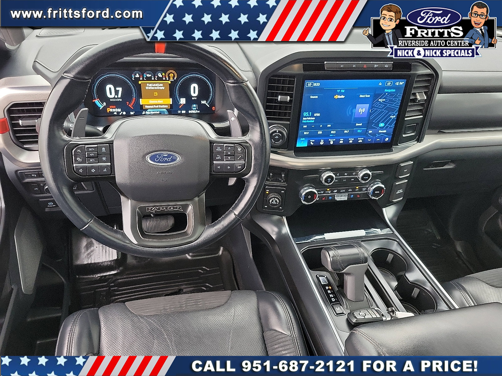 Certified 2022 Ford F150 Raptor w/ Equipment Group 801A High image 5