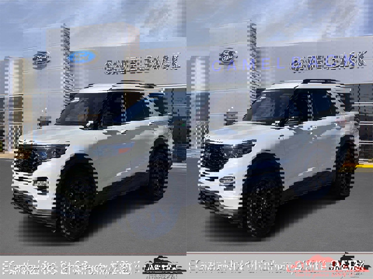 Certified 2023 Ford Explorer ST-Line w/ Class IV Trailer Tow Package