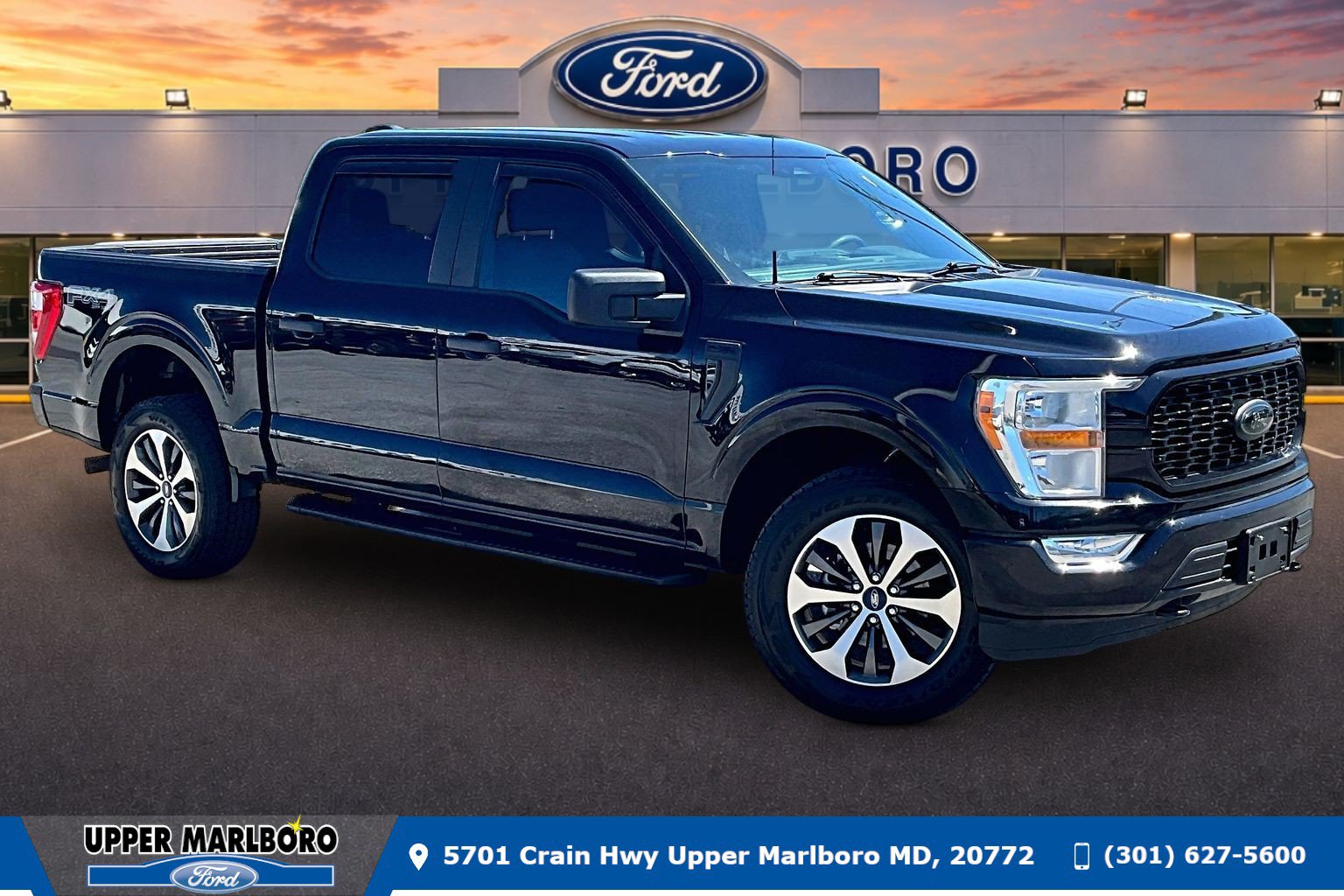 Certified 2022 Ford F150 XL w/ STX Black Appearance Package