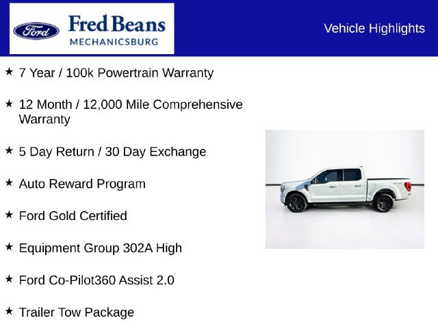 Certified 2023 Ford F150 XLT w/ Equipment Group 302A High AWD/4WD image 7