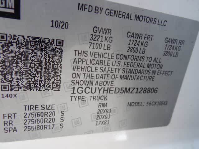 Used 2021 Chevrolet Silverado 1500 High Country w/ Technology Package AWD/4WD image 48
