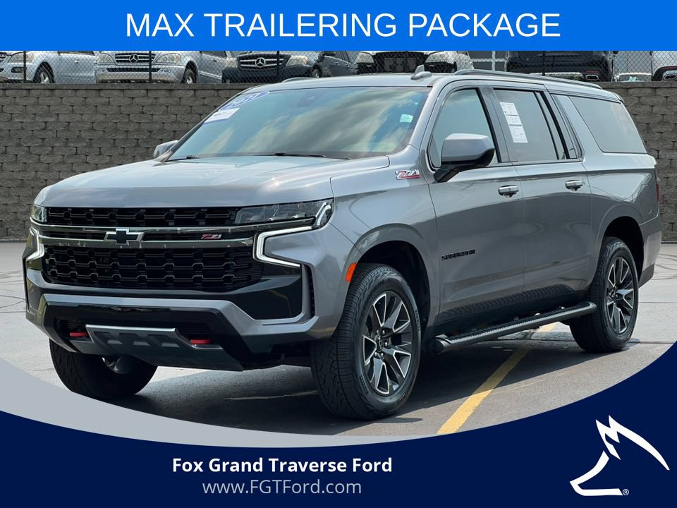 Used 2021 Chevrolet Suburban Z71 w/ Max Trailering Package AWD/4WD video 1