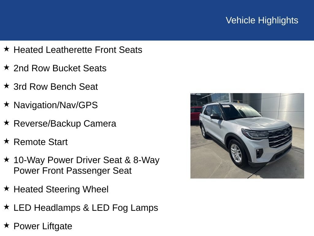 Certified 2026 Ford Explorer Active w/ Active Comfort Package RWD image 28