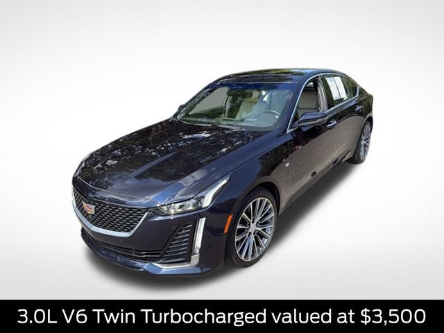 Used 2021 Cadillac CT5 Premium Luxury w/ Parking Package AWD/4WD image 3