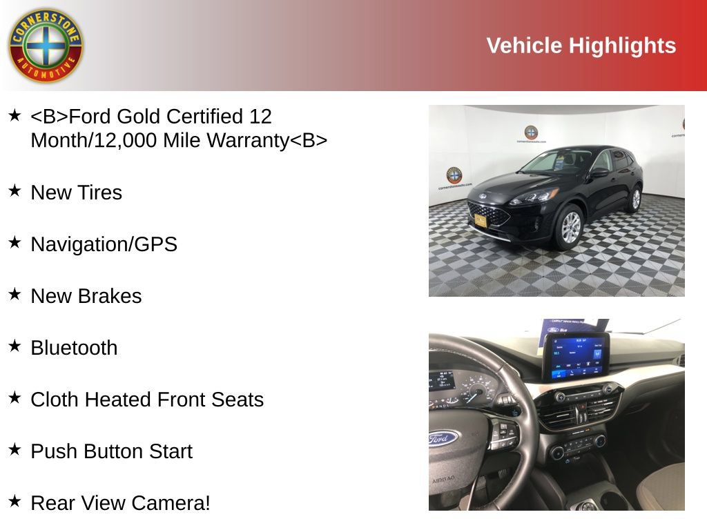 Certified 2022 Ford Escape SE w/ Cold Weather Package AWD/4WD image 2