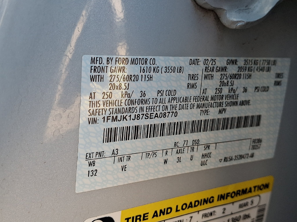 Certified 2025 Ford Expedition Max Active AWD/4WD image 26