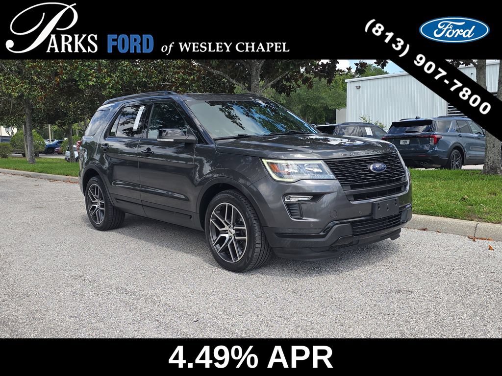 Certified 2019 Ford Explorer Sport